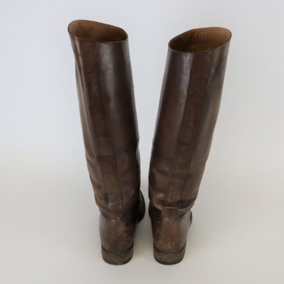 Gucci 'Boulanger' Equestrian Lace-Up Knee Boots - Picture 3 of 7